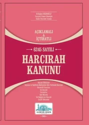 6245 Sayılı Harcırah Kanunu