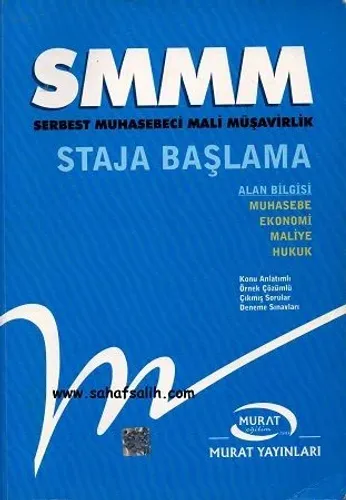 SMMM Staja Başlama Kitabı - Murat Yayınları