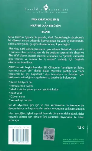 Nasıl Fark Yaratabilirsin? Blake Mycoskie Kuraldışı