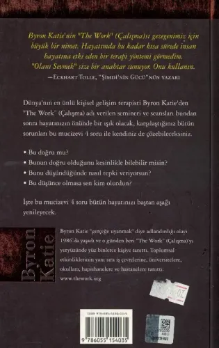 Olanı Sevmek Byron Katie Butik Yayıncılık %50 indirimli