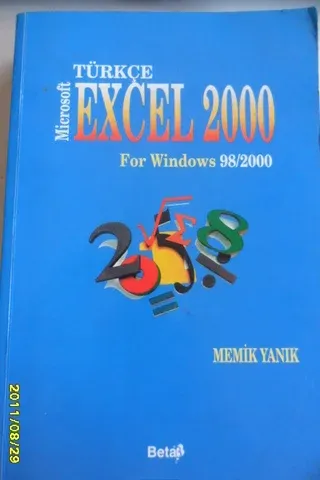 Türkçe Microsoft Excel 2000 For Windows 98 / 2000