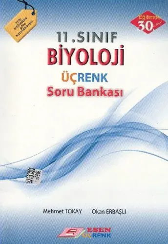 Esen Üçrenk Yayınları 11. Sınıf Biyoloji Soru Bankası Esen Üçrenk