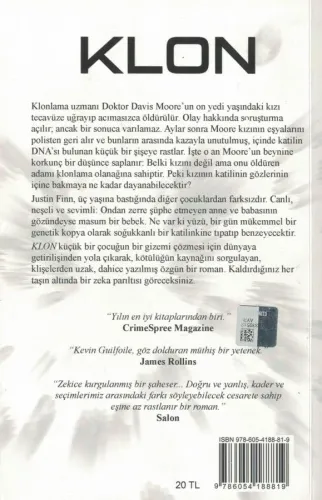 Klon Kevin Guilfoile Koridor Yayıncılık %60 indirimli