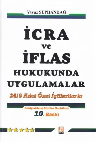 İcra ve İflas Hukukunda Uygulamalar