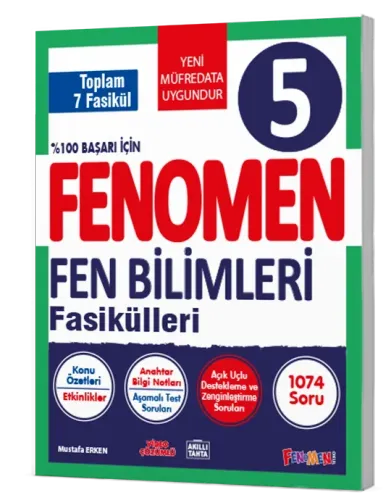 Fenomen Okul Yayınları 5. Sınıf Fen Bilimleri Fasikülleri Seti
