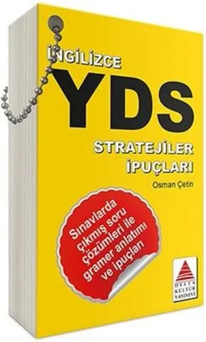 Delta Kültür Yayınları İngilizce YDS Stratejiler - İpuçları Delta Kültür
