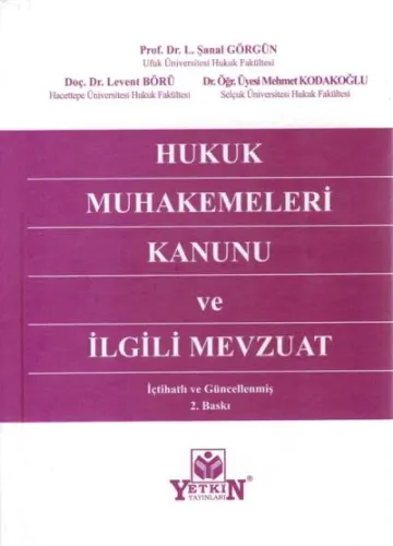 Hukuk Muhakemeleri Kanunu ve İlgili Mevzuat