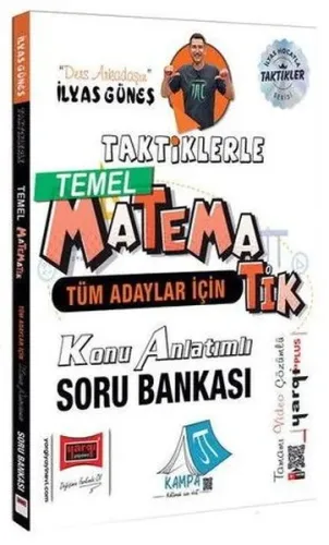 Yargı Yayınları Tüm Adaylar İçin Taktiklerle Temel Matematik Konu Anlatımlı Soru Bankası