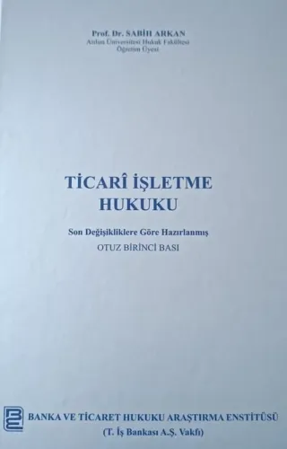 Ticari İşletme Hukuku