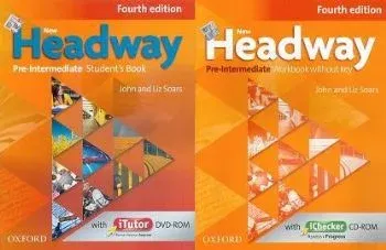 Oxford New Headway Pre-Intermediate Students Book ve Worbook