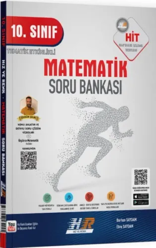 Hız ve Renk Yayınları 10. Sınıf Matematik HİT Soru Bankası