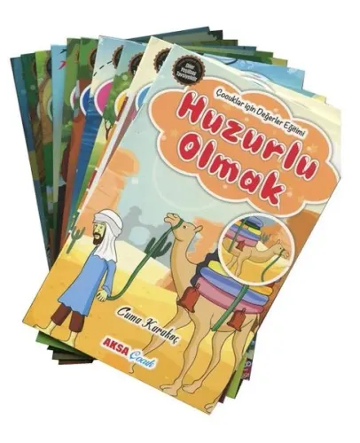 Çocuklar İçin Değerler Eğitimi (10 Kitap Set)