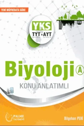 Palme Yayınları TYT AYT Biyoloji A Konu Anlatımlı Palme