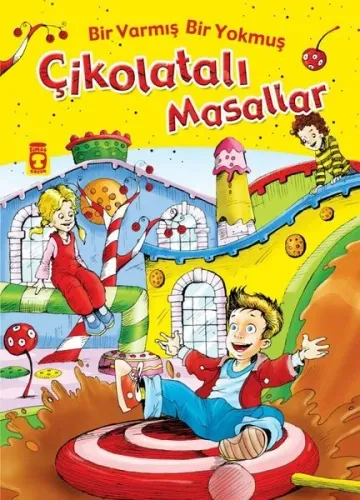 Çikolatalı Masallar - Bir Varmış Bir Yokmuş - Fleksi Kapak (Ciltli)