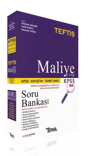 Teftiş Maliye Tamamı Çözümlü Soru Bankası
