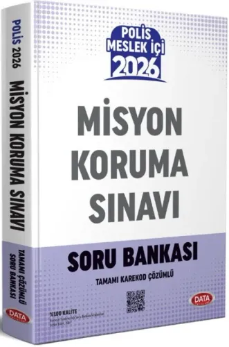 Data Yayınları 2026 Emniyet Genel Müdürlüğü Polis Misyon Koruma Sınavı