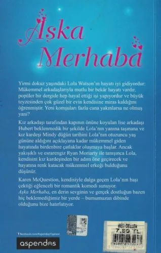 Aşka Merhaba Karen McQuestion Aspendos Yayıncılık