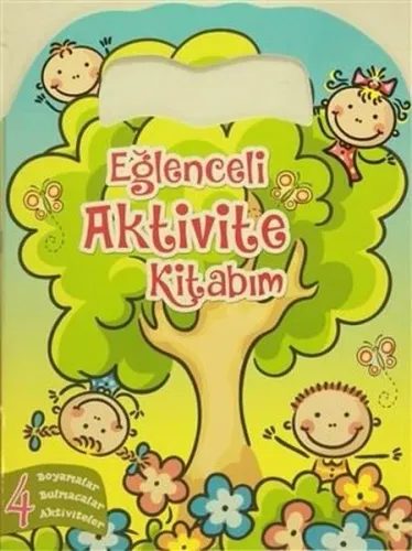 Eğlenceli Aktivite Kitabım-4 Yeşil