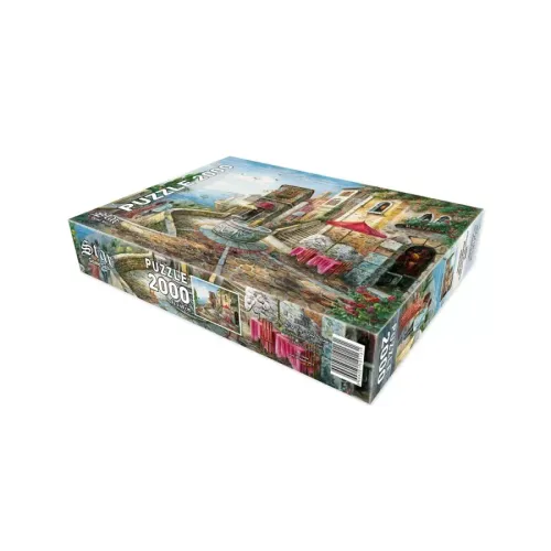 2000 Parça Ada Köyünde Bir Gün Puzzle