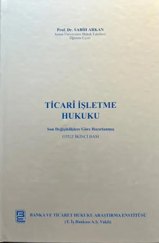 Ticari İşletme Hukuku Sabih Arkan