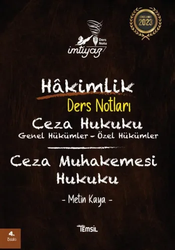 İmtiyaz Ceza Hukuku & Ceza Muhakemesi Hukuku