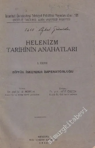 Helenizm Tarihinin Ana Hatları 2 Cilt TAKIM -