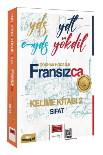 Yargı Yayınları YDS YDT E-YDS YÖKDİL Fransızca Kelime Kitabı 2 Sıfat