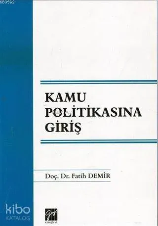 Kamu Politikasına Giriş