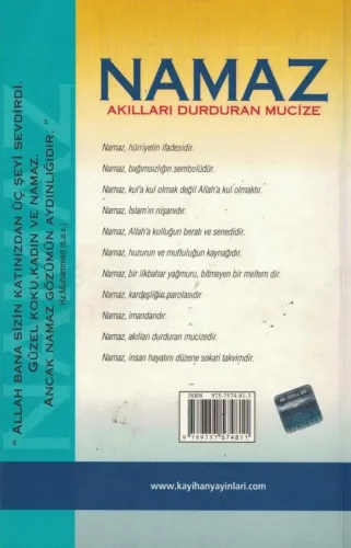 Namaz Akılları Durduran Mucize Kerim Buladı Kayıhan Yayınları %53 indi