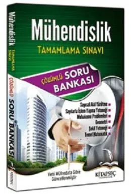 Kitapseç Yayınları Mühendislik Tamamlama Sınavı Çözümlü Soru Bankası