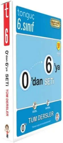 Tonguç Akademi 0 dan 6 ya Konu Anlatımlı Soru Bankası Seti