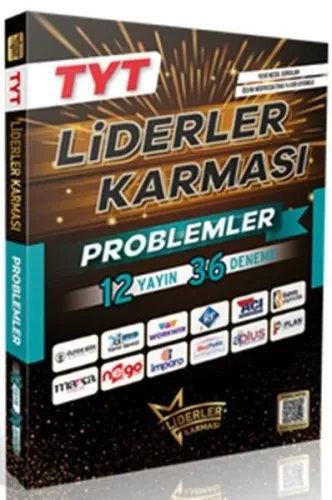 TYT Problemler Denemeleri 12 Yayın 36 Deneme Liderler Karması 9786259418001