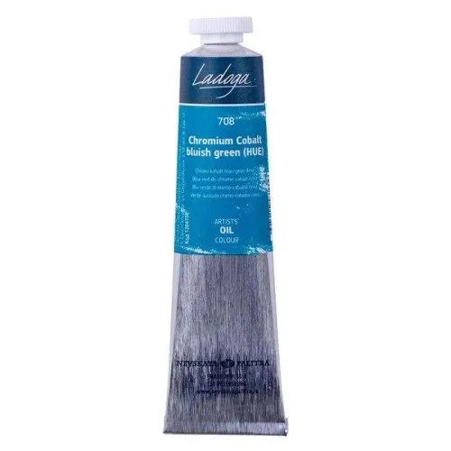 St.Petersburg Ladoga Yağlı Boya 46Ml Chromium-Cobalt Bluish-Green (Hue) 708