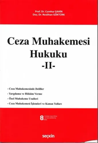 Ceza Muhakemesi Hukuku II