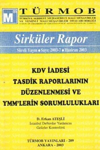 Türmob Sirküler Rapor 2003/7