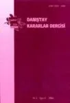 Danıştay Kararlar Dergisi Yıl:2 Sayı:3 2004