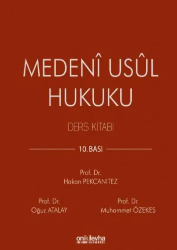 Medeni Usul Hukuku Ders Kitabı