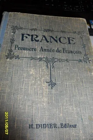 France Premiere Annee de Français