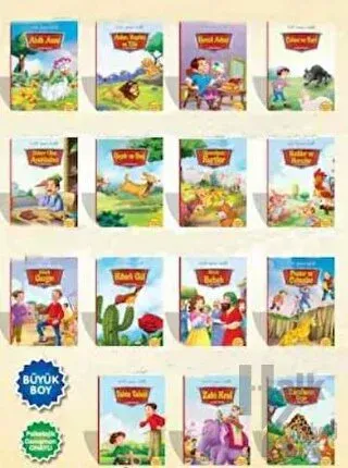 Evvel Zaman İçinde Seti (15 Kitap Takım) - Halkkitabevi