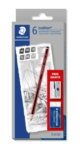 Staedtler Tradition Dereceli Kalem Seti  6lı