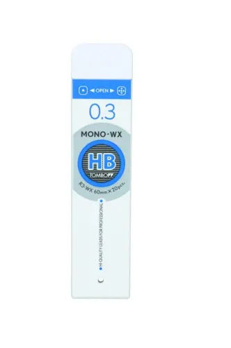 Tombow MONO-WX Profesyonel Uç 0,3mm 20uç/tüp HB