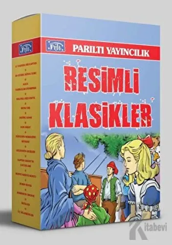 Resimli Klasikler Dizisi (15 Kitap Takım) - Halkkitabevi