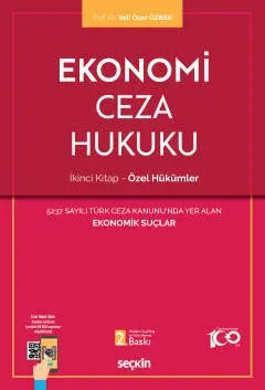 Ekonomi Ceza Hukuku İkinci Kitap Özel Hükümler