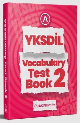 Akın Dil YKSDİL Vocabulary Test Book 2