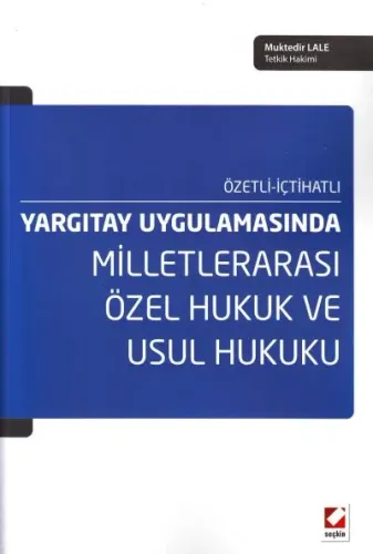 Milletlerarası Özel Hukuk ve Usul Hukuku