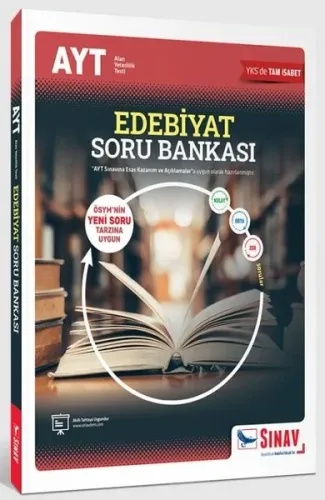 Sınav Yayınları AYT Edebiyat Soru Bankası