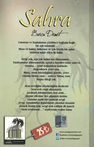 Sahra Burcu Demet Postiga Yayınları %40 indirimli