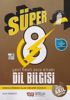 Nitelik 8. Sınıf Süper Dil Bilgisi Yeni Nesil Soru Kitabı