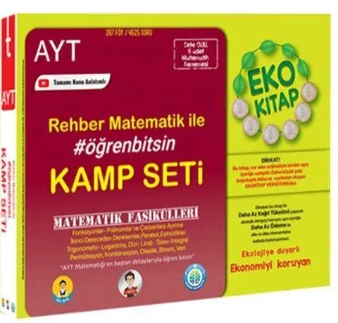 Tonguç Akademi AYT Matematik Fasikülleri Seti Eko