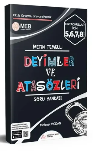 Paragrafın Şifresi 8. Sınıf Deyimler ve Atasözleri Soru Bankası